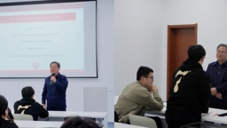 【学风建设月系列活动•研究生学术科技文化节系列活动】 北京大学冯荣权教授应邀到学院作学术报告